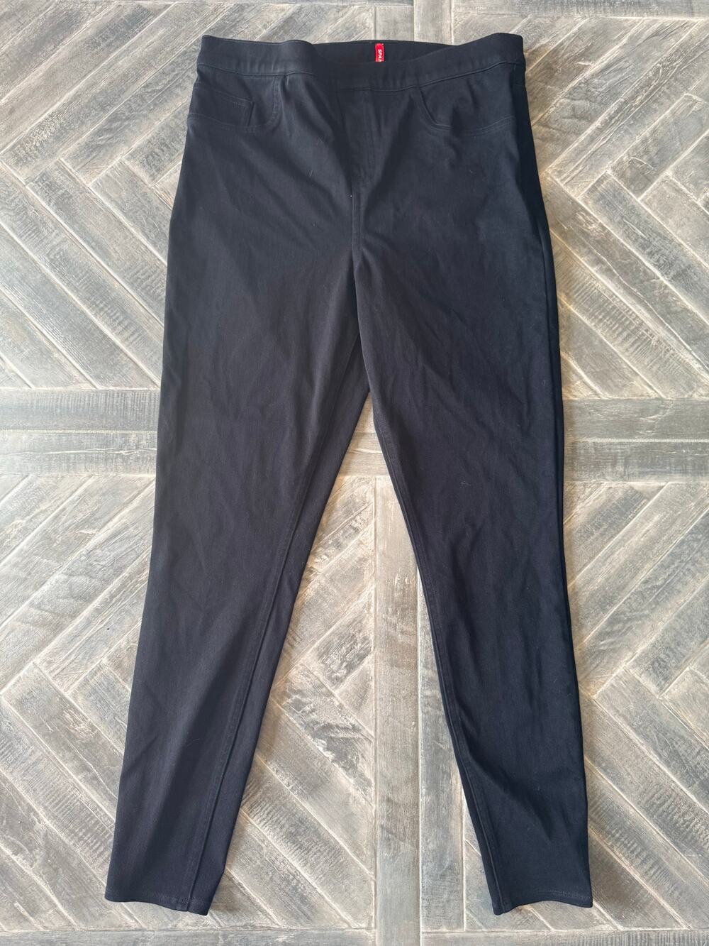 Spanx Perfect Pant Ponte Ankle Pants Size XL Tall | Thick Stretch Pull-On Style